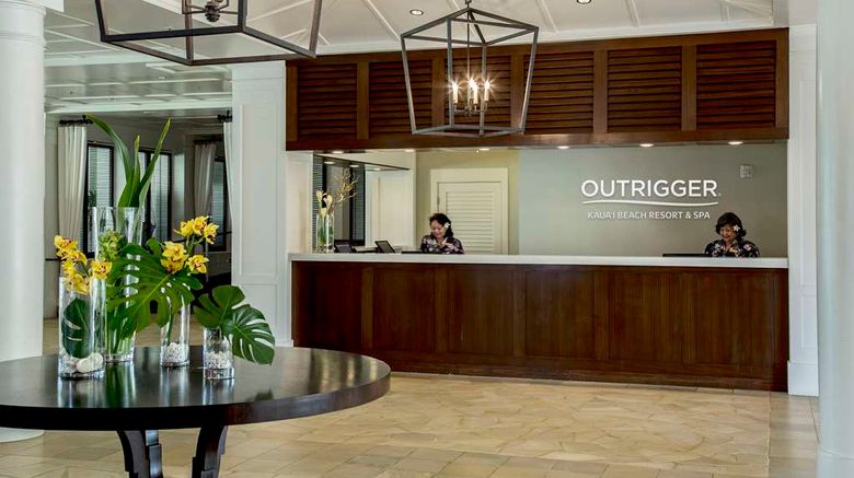 <b>Outrigger Kaua'i Beach Resort & Spa Lobby</b>. Images powered by <a href="https://iceportal.shijigroup.com/" title="IcePortal" target="_blank">IcePortal</a>.