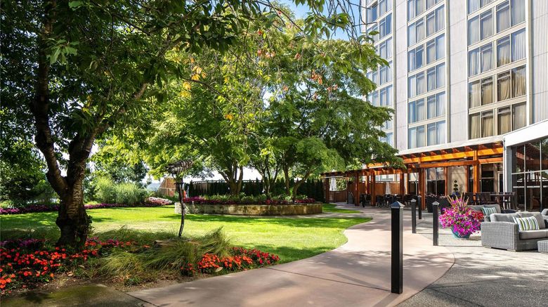 <b>Radisson Blu Vancouver Airport Hotel Exterior</b>. Images powered by <a href="https://iceportal.shijigroup.com/" title="IcePortal" target="_blank">IcePortal</a>.