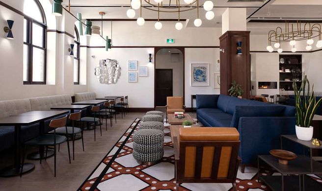 The Postmark Hotel Lobby