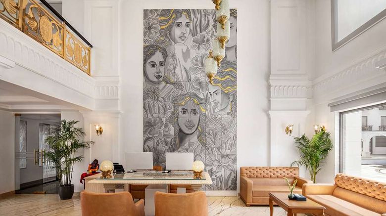 <b>Ramada by Wyndham Goa Vagator Lobby</b>. Images powered by <a href="https://iceportal.shijigroup.com/" title="IcePortal" target="_blank">IcePortal</a>.