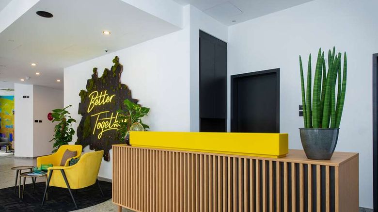<b>Vienna House Easy by Wyndham Lobby</b>. Images powered by <a href="https://iceportal.shijigroup.com/" title="IcePortal" target="_blank">IcePortal</a>.