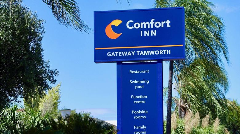 <b>Comfort Inn Gateway Tamworth Exterior</b>. Images powered by <a href="https://iceportal.shijigroup.com/" title="IcePortal" target="_blank">IcePortal</a>.