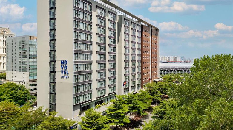 Novotel Living Saigon South Exterior. Images powered by <a href="https://iceportal.shijigroup.com" target="_blank" rel="noopener">Ice Portal</a>.