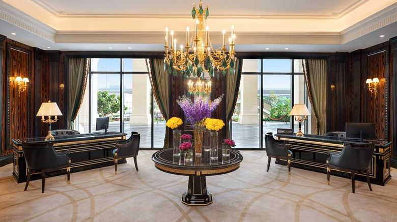 <b>The Plaza Doha, LXR Hotels & Resorts Lobby</b>. Images powered by <a href="https://iceportal.shijigroup.com/" title="IcePortal" target="_blank">IcePortal</a>.