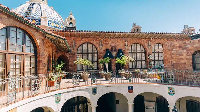 The Mission Inn Hotel  and  Spa Exterior. Images powered by <a href="https://iceportal.shijigroup.com" target="_blank" rel="noopener">Ice Portal</a>.