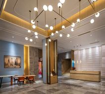 Ramada by Wyndham Financial Center Lobby
