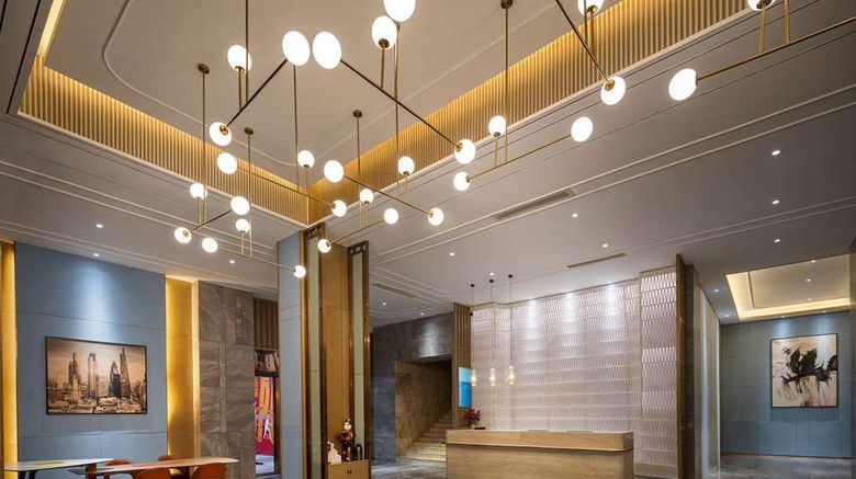 <b>Ramada by Wyndham Financial Center Lobby</b>. Images powered by <a href="https://iceportal.shijigroup.com/" title="IcePortal" target="_blank">IcePortal</a>.