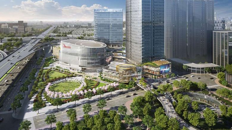 <b>Artyzen New Bund 31 Shanghai Exterior</b>. Images powered by <a href="https://iceportal.shijigroup.com/" title="IcePortal" target="_blank">IcePortal</a>.
