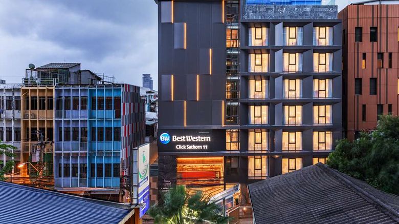<b>Best Western Click Sathorn 11 Bangkok Exterior</b>. Images powered by <a href="https://iceportal.shijigroup.com/" title="IcePortal" target="_blank">IcePortal</a>.