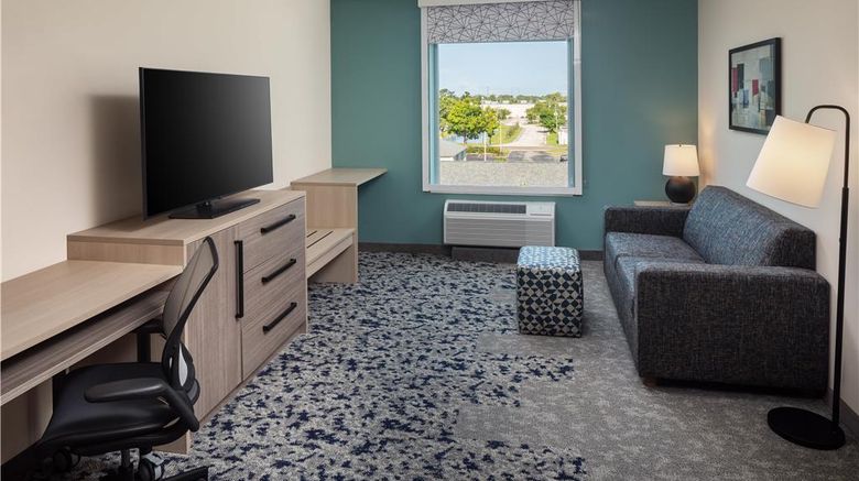 <b>Home2 Suites by Hilton Clearwater Room</b>. Images powered by <a href="https://iceportal.shijigroup.com/" title="IcePortal" target="_blank">IcePortal</a>.