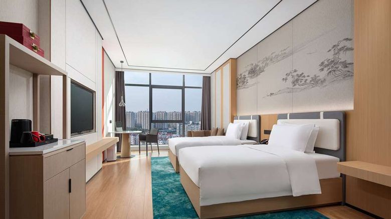 <b>Ramada Encore by Wyndham Jinan Shanghe Room</b>. Images powered by <a href="https://iceportal.shijigroup.com/" title="IcePortal" target="_blank">IcePortal</a>.