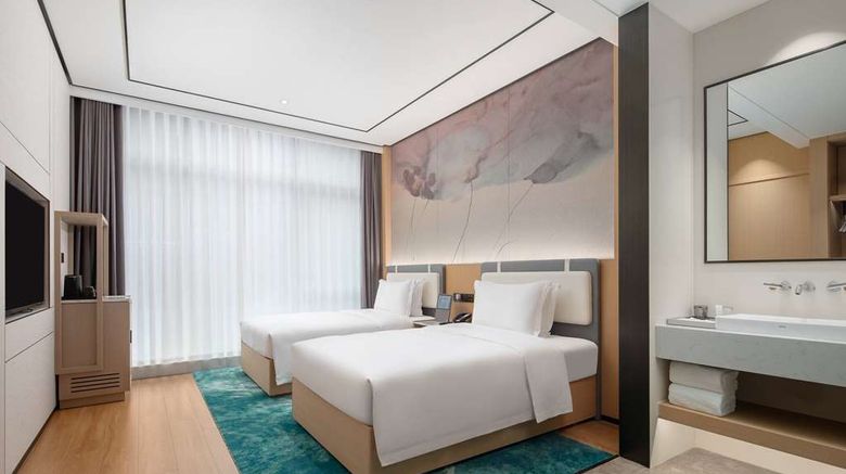 <b>Ramada Encore by Wyndham Jinan Shanghe Room</b>. Images powered by <a href="https://iceportal.shijigroup.com/" title="IcePortal" target="_blank">IcePortal</a>.