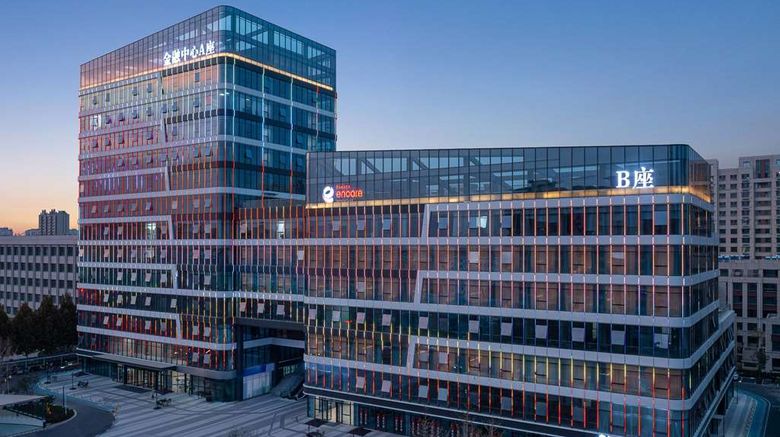 <b>Ramada Encore by Wyndham Jinan Shanghe Exterior</b>. Images powered by <a href="https://iceportal.shijigroup.com/" title="IcePortal" target="_blank">IcePortal</a>.