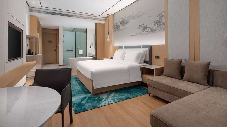 <b>Ramada Encore by Wyndham Jinan Shanghe Room</b>. Images powered by <a href="https://iceportal.shijigroup.com/" title="IcePortal" target="_blank">IcePortal</a>.