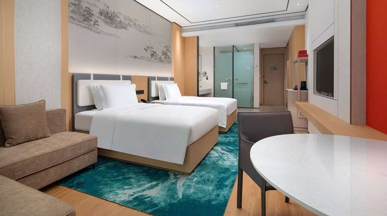 <b>Ramada Encore by Wyndham Jinan Shanghe Room</b>. Images powered by <a href="https://iceportal.shijigroup.com/" title="IcePortal" target="_blank">IcePortal</a>.