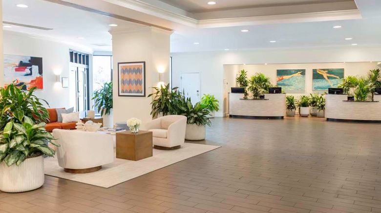 <b>Hotel Tampa Riverwalk Lobby</b>. Images powered by <a href="https://iceportal.shijigroup.com/" title="IcePortal" target="_blank">IcePortal</a>.