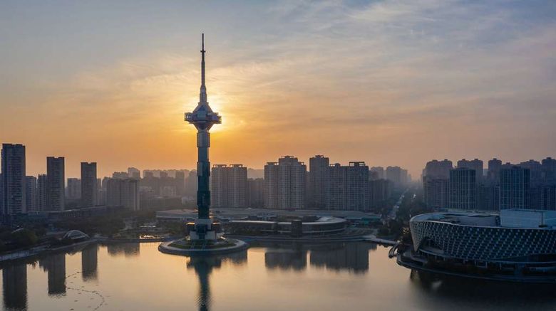 <b>Yancheng Golden Eagle Summit Hotel Exterior</b>. Images powered by <a href="https://iceportal.shijigroup.com/" title="IcePortal" target="_blank">IcePortal</a>.