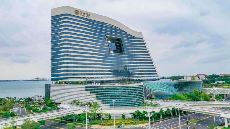 <b>Xiamen Wutong Fliport Hotel Exterior</b>. Images powered by <a href="https://iceportal.shijigroup.com/" title="IcePortal" target="_blank">IcePortal</a>.