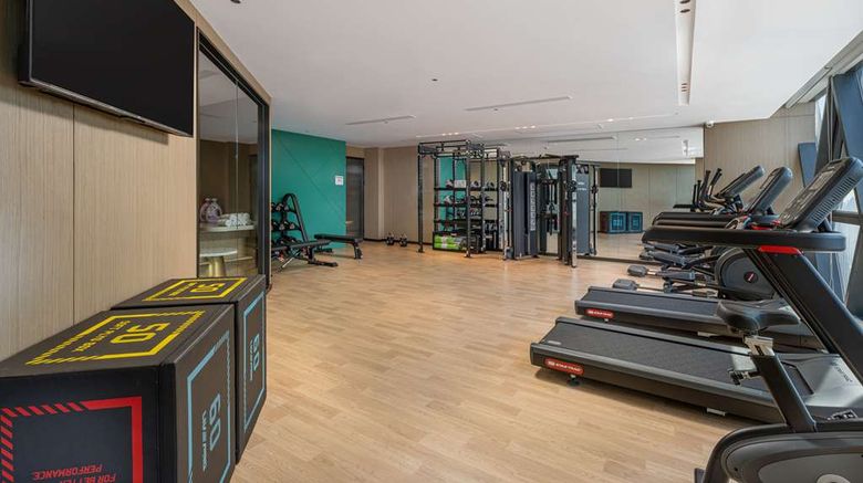<b>Hilton Garden Inn Haohe Scenic Area Health</b>. Images powered by <a href="https://iceportal.shijigroup.com/" title="IcePortal" target="_blank">IcePortal</a>.