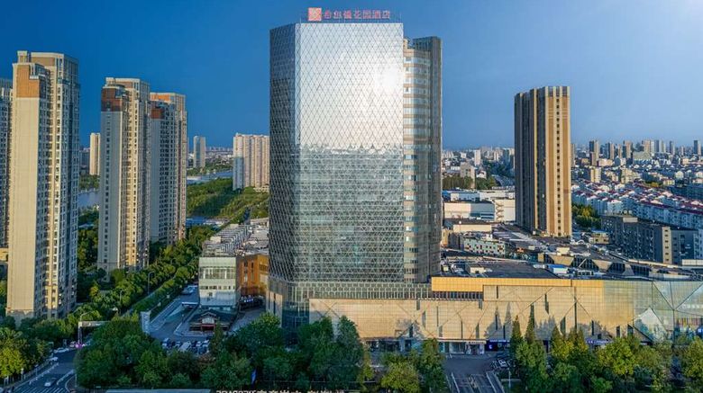 <b>Hilton Garden Inn Haohe Scenic Area Exterior</b>. Images powered by <a href="https://iceportal.shijigroup.com/" title="IcePortal" target="_blank">IcePortal</a>.