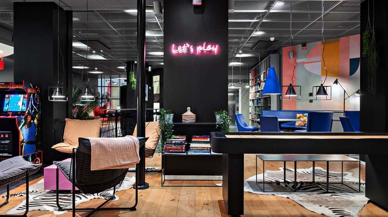 <b>Aiden by Best Western Stockholm City Lobby</b>. Images powered by <a href="https://iceportal.shijigroup.com/" title="IcePortal" target="_blank">IcePortal</a>.