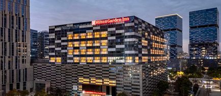 Hilton Garden Inn Hexi Olympic Sports Ct Exterior