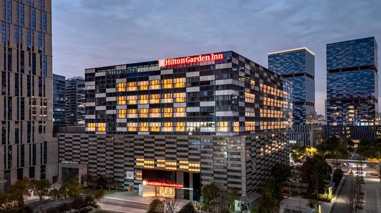 <b>Hilton Garden Inn Hexi Olympic Sports Ct Exterior</b>. Images powered by <a href="https://iceportal.shijigroup.com/" title="IcePortal" target="_blank">IcePortal</a>.