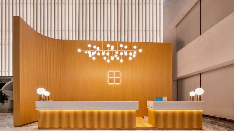 <b>Hilton Garden Inn Hexi Olympic Sports Ct Lobby</b>. Images powered by <a href="https://iceportal.shijigroup.com/" title="IcePortal" target="_blank">IcePortal</a>.