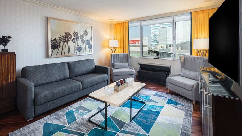 <b>E-Central Downtown Los Angeles Hotel Suite</b>. Images powered by <a href="https://iceportal.shijigroup.com/" title="IcePortal" target="_blank">IcePortal</a>.