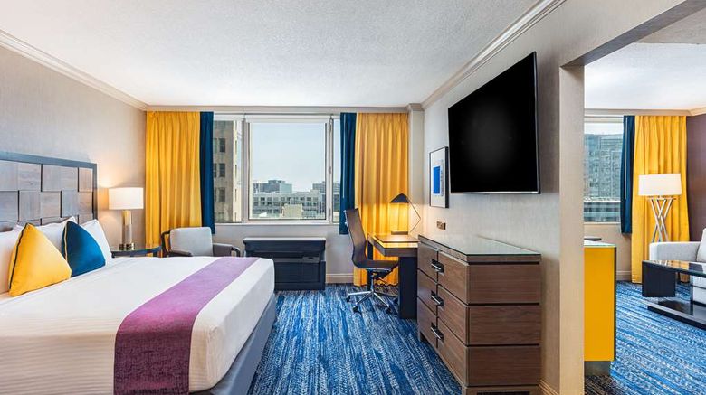 <b>E-Central Downtown Los Angeles Hotel Suite</b>. Images powered by <a href="https://iceportal.shijigroup.com/" title="IcePortal" target="_blank">IcePortal</a>.