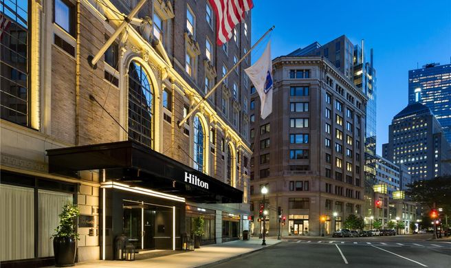 Hilton Boston Park Plaza Exterior