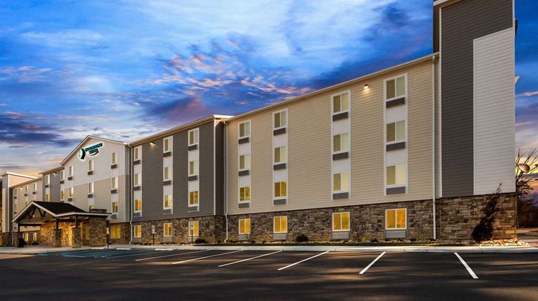 <b>WoodSpring Suites Yorktown Newport News Exterior</b>. Images powered by <a href="https://iceportal.shijigroup.com/" title="IcePortal" target="_blank">IcePortal</a>.