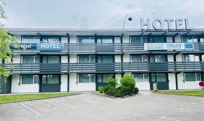 INTER-HOTEL Annecy Metz Tessy Exterior
