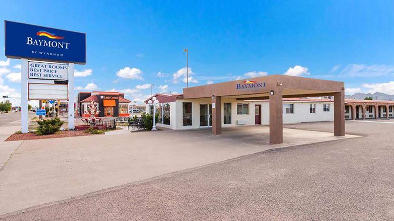 <b>Baymont by Wyndham Socorro Exterior</b>. Images powered by <a href="https://iceportal.shijigroup.com/" title="IcePortal" target="_blank">IcePortal</a>.