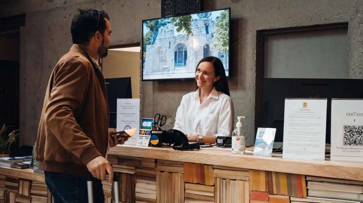 Logis Nimotel Lobby