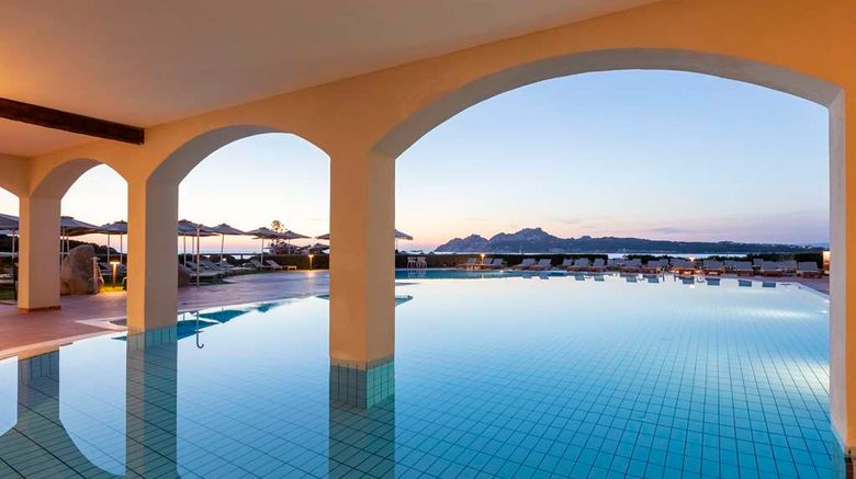 <b>Mangias Santa Teresa, Curio Coll Hilton Pool</b>. Images powered by <a href="https://iceportal.shijigroup.com/" title="IcePortal" target="_blank">IcePortal</a>.