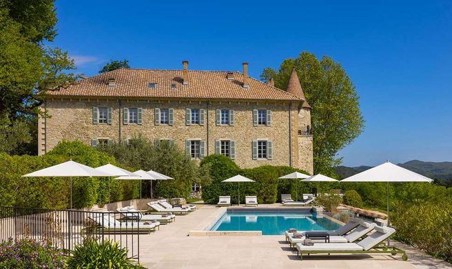 Chateau les Oliviers de Salettes Exterior