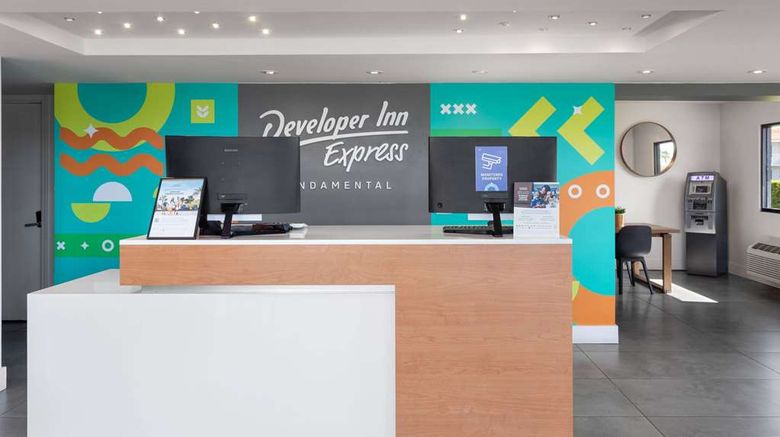 <b>Developer Inn Express Fundamental Lobby</b>. Images powered by <a href="https://iceportal.shijigroup.com/" title="IcePortal" target="_blank">IcePortal</a>.