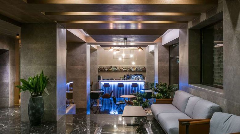 <b>Chania Flair Boutique Hotel Tapestry Col Lobby</b>. Images powered by <a href="https://iceportal.shijigroup.com/" title="IcePortal" target="_blank">IcePortal</a>.