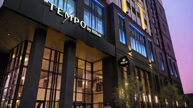 <b>Tempo by Hilton Raleigh Downtown Exterior</b>. Images powered by <a href="https://iceportal.shijigroup.com/" title="IcePortal" target="_blank">IcePortal</a>.