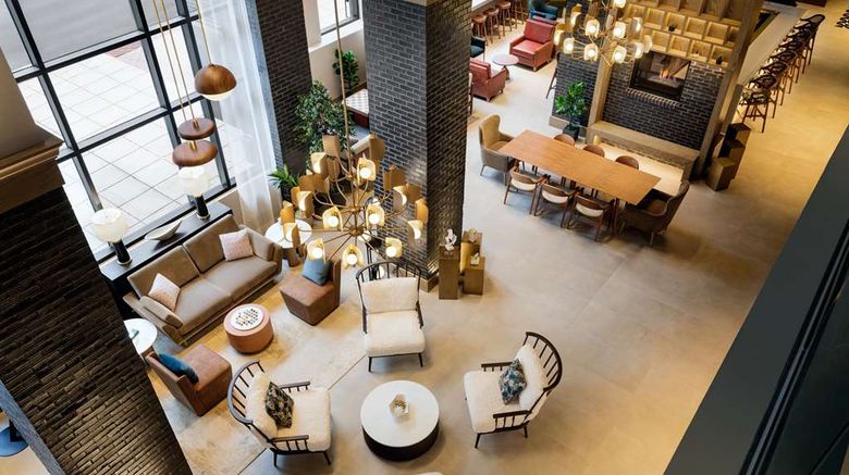 <b>Tempo by Hilton Raleigh Downtown Lobby</b>. Images powered by <a href="https://iceportal.shijigroup.com/" title="IcePortal" target="_blank">IcePortal</a>.