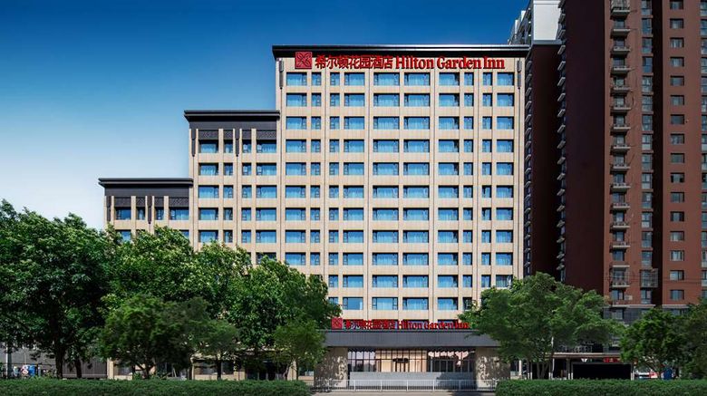 Hilton Garden Inn West Railway Station Exterior. Images powered by <a href="https://iceportal.shijigroup.com" target="_blank" rel="noopener">Ice Portal</a>.