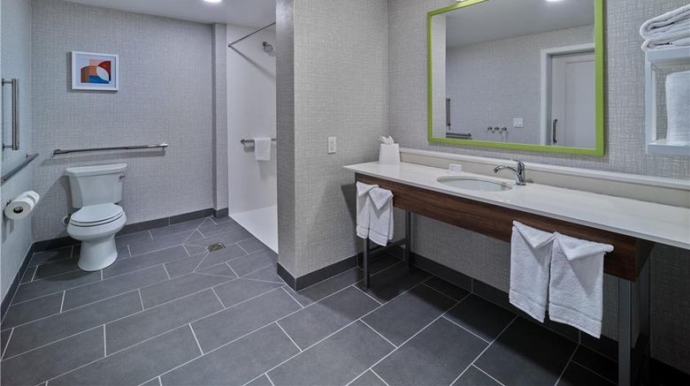<b>Hampton Inn Hilton UN Medical Ctr Room</b>. Images powered by <a href="https://iceportal.shijigroup.com/" title="IcePortal" target="_blank">IcePortal</a>.