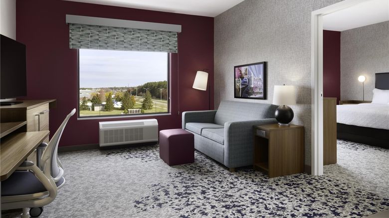 <b>Home2 Suites Stevens Point Room</b>. Images powered by <a href="https://iceportal.shijigroup.com/" title="IcePortal" target="_blank">IcePortal</a>.