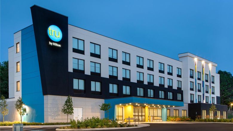 Tru by Hilton Gananoque Exterior. Images powered by <a href="https://iceportal.shijigroup.com" target="_blank" rel="noopener">Ice Portal</a>.