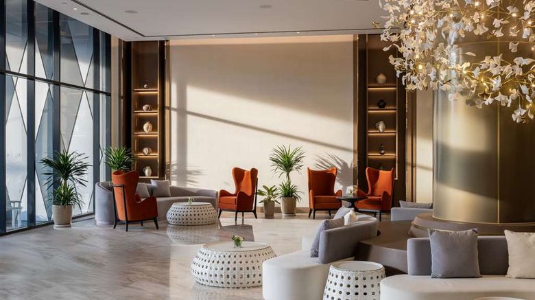 <b>DoubleTree by Hilton Vientiane Lobby</b>. Images powered by <a href="https://iceportal.shijigroup.com/" title="IcePortal" target="_blank">IcePortal</a>.