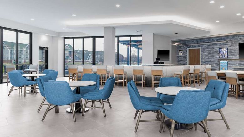 <b>Homewood Suites by Hilton Holland Lobby</b>. Images powered by <a href="https://iceportal.shijigroup.com/" title="IcePortal" target="_blank">IcePortal</a>.