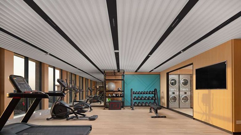 <b>Hilton Garden Inn Jiangmen Xinhui Health</b>. Images powered by <a href="https://iceportal.shijigroup.com/" title="IcePortal" target="_blank">IcePortal</a>.