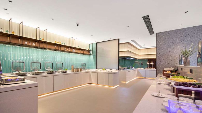 <b>Hilton Garden Inn Handan She County Restaurant</b>. Images powered by <a href="https://iceportal.shijigroup.com/" title="IcePortal" target="_blank">IcePortal</a>.