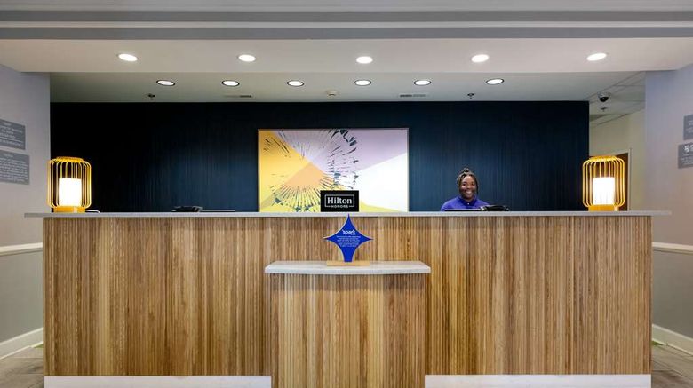 <b>Spark by Hilton Savannah Airport Lobby</b>. Images powered by <a href="https://iceportal.shijigroup.com/" title="IcePortal" target="_blank">IcePortal</a>.